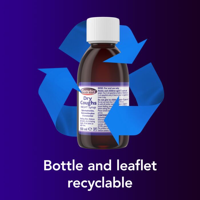 Benylin Dry Cough Night Syrup – 150ml