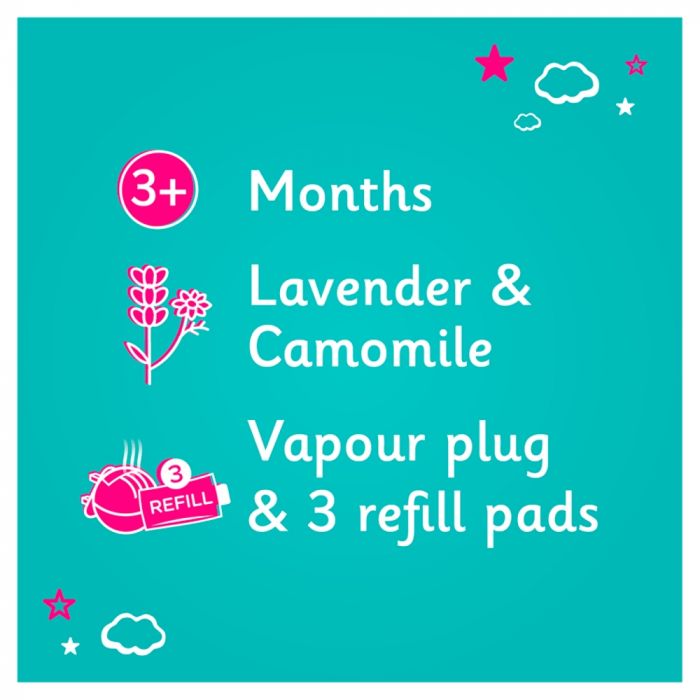 Calpol Vapour Plug & Nightlight with 3 Refills