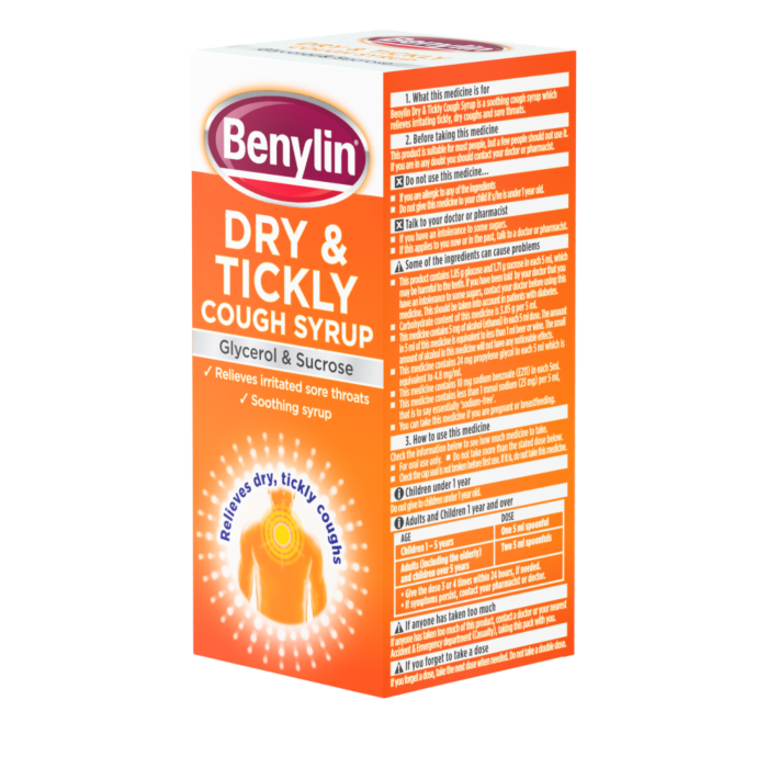 Benylin Dry & Tickly Cough Syrup - 150ml