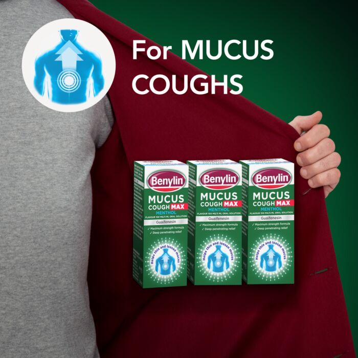 Benylin Mucus Cough Max Menthol - 150ml