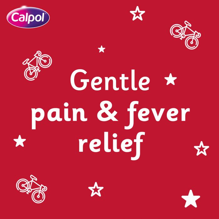 Calpol Sixplus FastMelts Strawberry - 24 Tablets