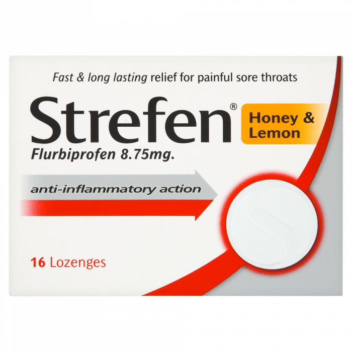 Strefen Honey & Lemon – 16 Lozenges
