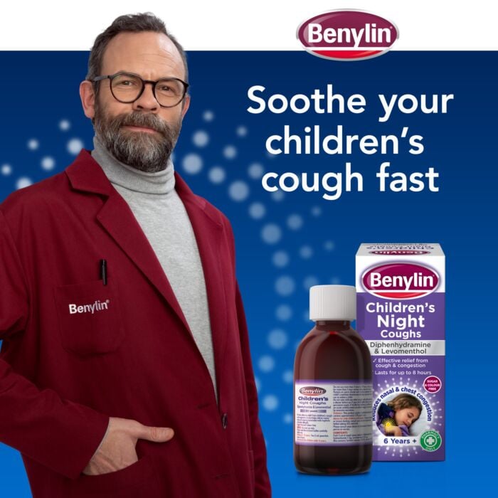 Benylin Children's Night Coughs - 125ml - (6 Years +)