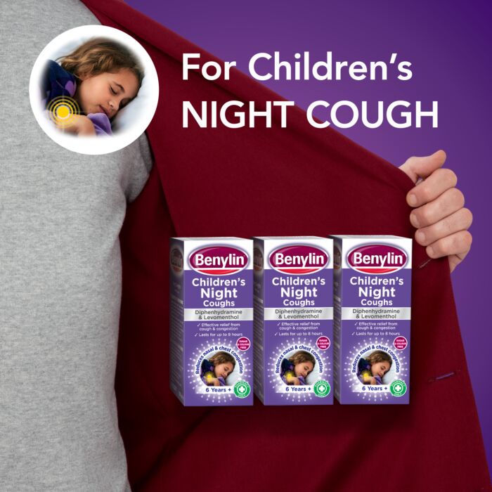 Benylin Children's Night Coughs - 125ml - (6 Years +)