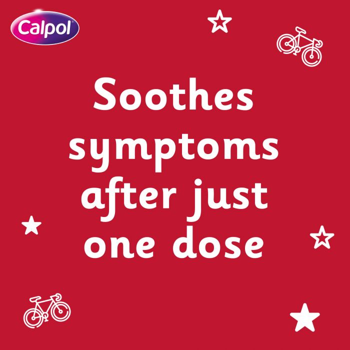 Calpol SixPlus Sugar Free Strawberry Suspension - 200ml