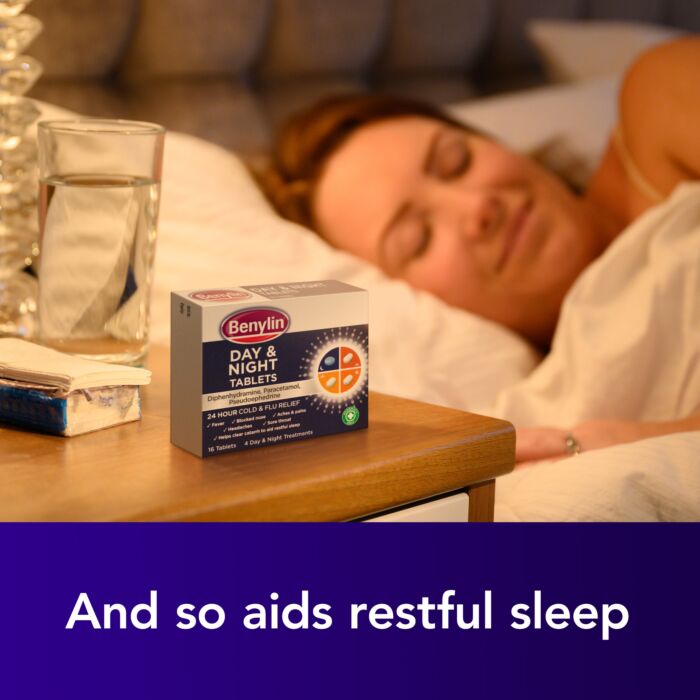 Benylin Day & Night Cold & Flu Relief – 16 Tablets