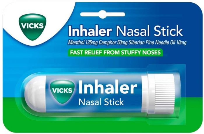 Vicks Inhaler Nasal Decongestant Stick – 0.5ml