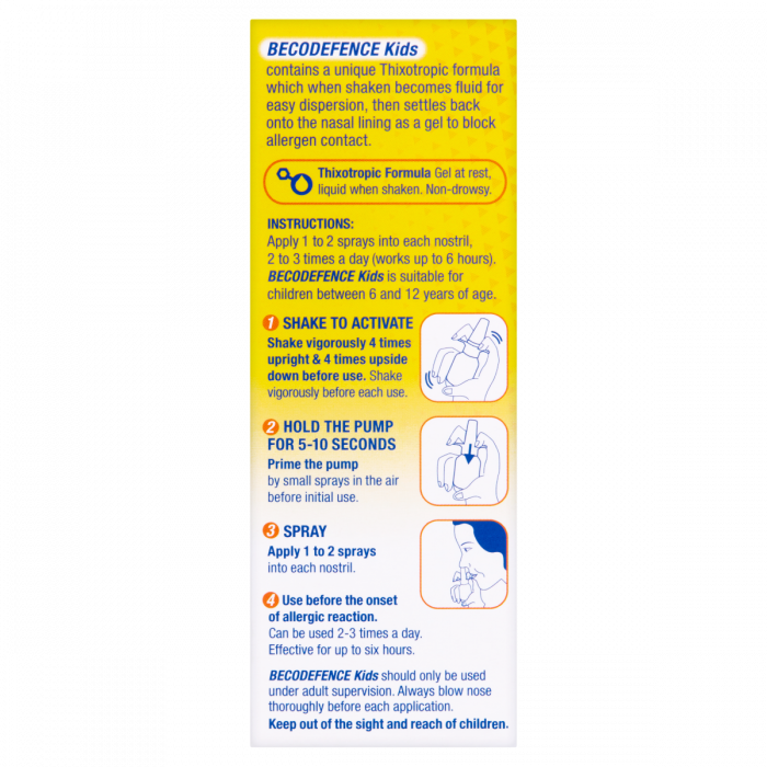 Becodefence Allergy Defence Kids Nasal Spray - 20ml