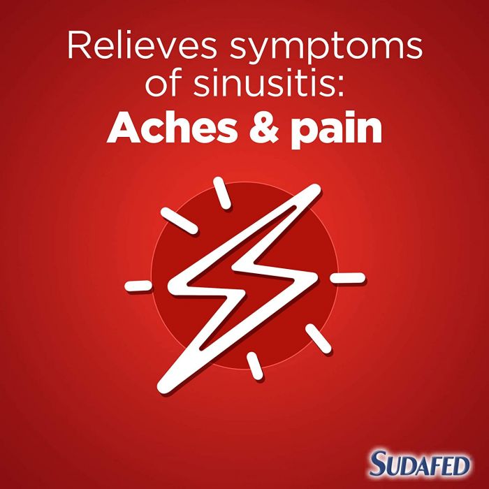 Sudafed Sinus Max Strength – 16 Capsules