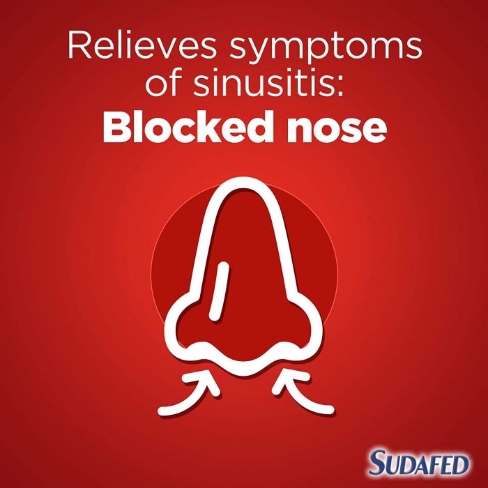 Sudafed Sinus Max Strength – 16 Capsules