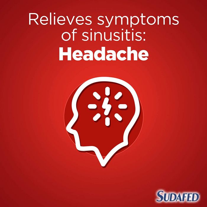 Sudafed Sinus Max Strength – 16 Capsules