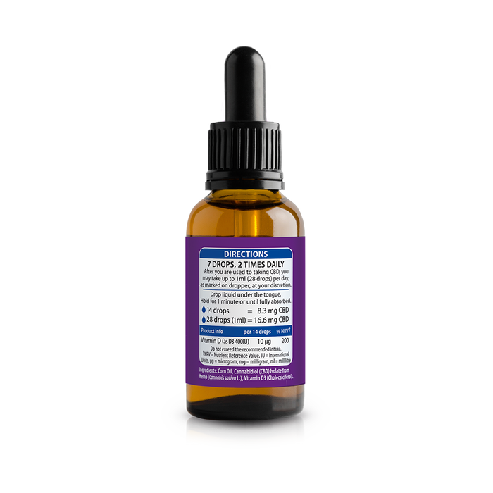Vitabiotics Brains CBD 500mg Plus Vitamin D
