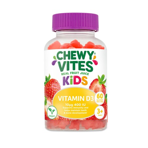 CHEWY VITES KIDS VITAMIN D3  30 gummies