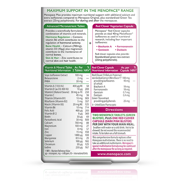 Vitabiotics Menopace Max