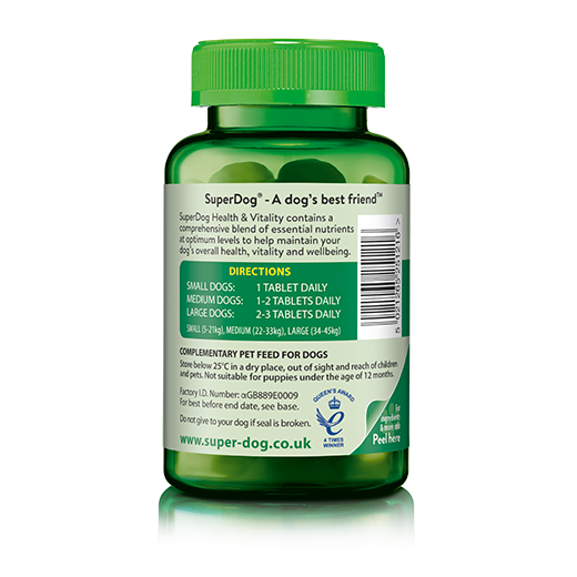 Vitabiotics SuperDog Health & Vitality