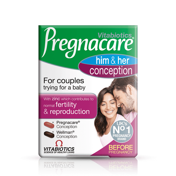 Vitabiotics Pregnacare Him & Her Conception