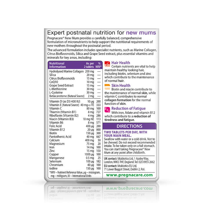 Vitabiotics Pregnacare New Mum