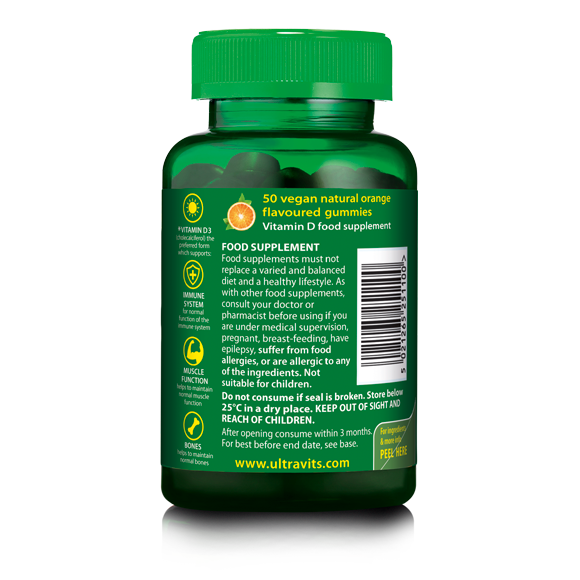 Vitabiotics Ultra Vitamin D Gummies