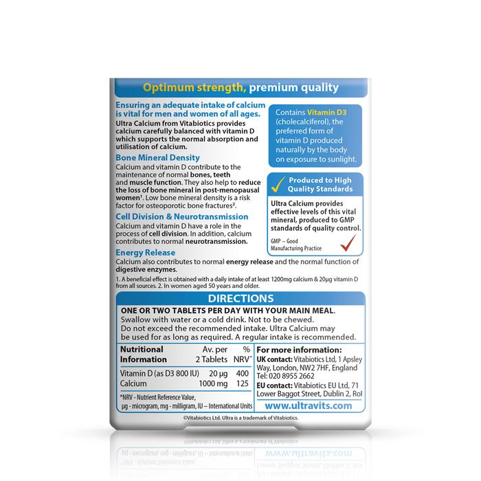 Vitabiotics Ultra Calcium