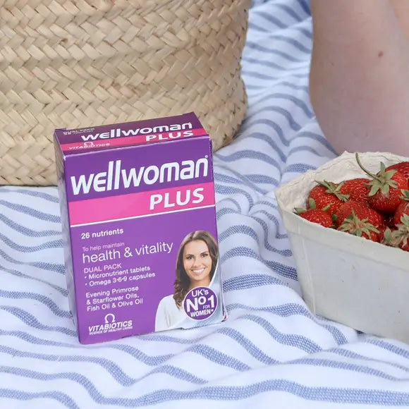 Vitabiotics Wellwoman Plus Omega 3-6-9