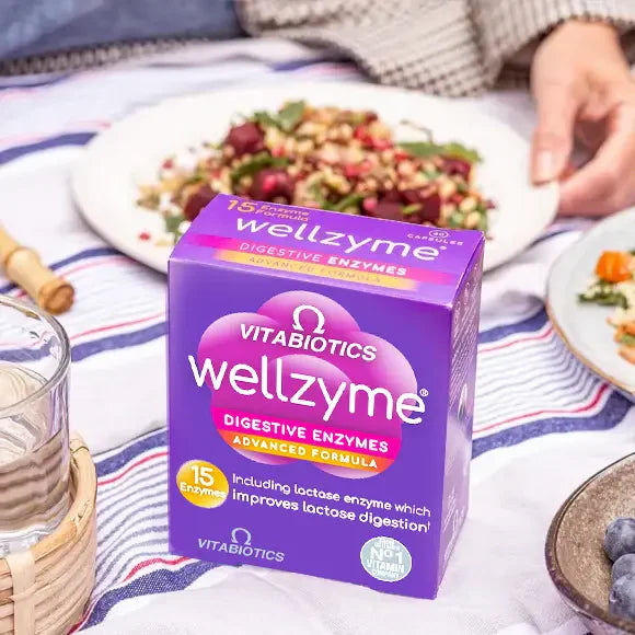 Vitabiotics Wellzyme Digestive Enzymes Advanced