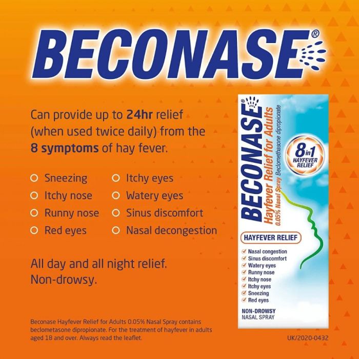 Beconase Hayfever Relief Nasal Spray – 180 Sprays