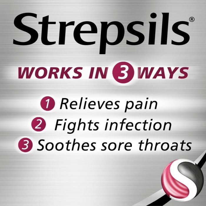 Strepsils Extra Strength Cherry – 24 Lozenges