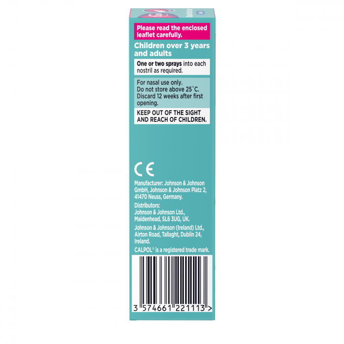 Calpol Blocked Nose Spray 3yrs+ - 15ml