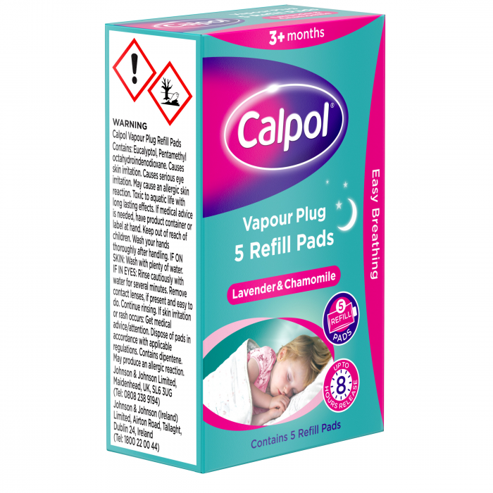 Calpol Vapour Plug Night Light Refill Pods - 3+ Months