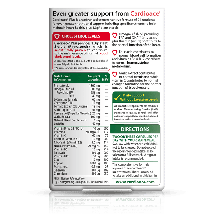 Vitabiotics Cardioace Plus