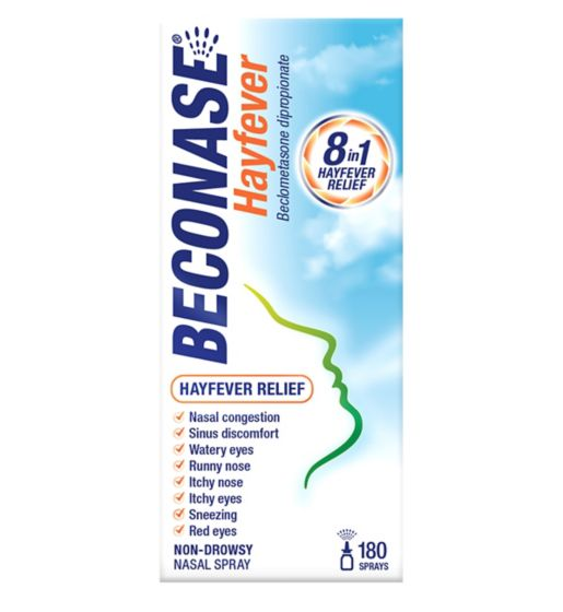 Beconase Hayfever Relief Nasal Spray – 180 Sprays