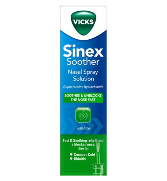 Vicks Sinex Soother Nasal Spray - 15ml