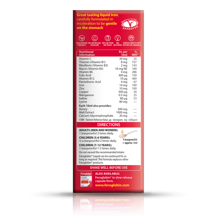 Vitabiotics Feroglobin Liquid