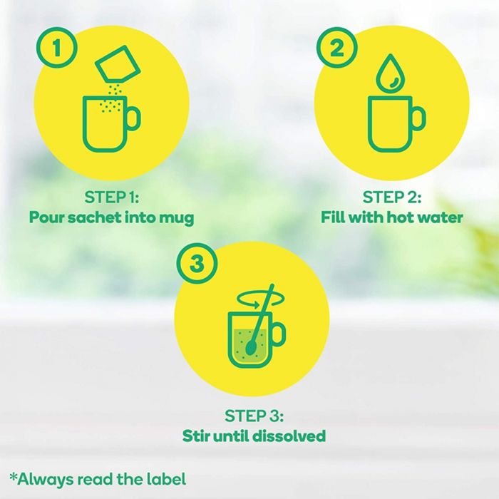 Lemsip Cold & Flu Lemon – 10 Sachets