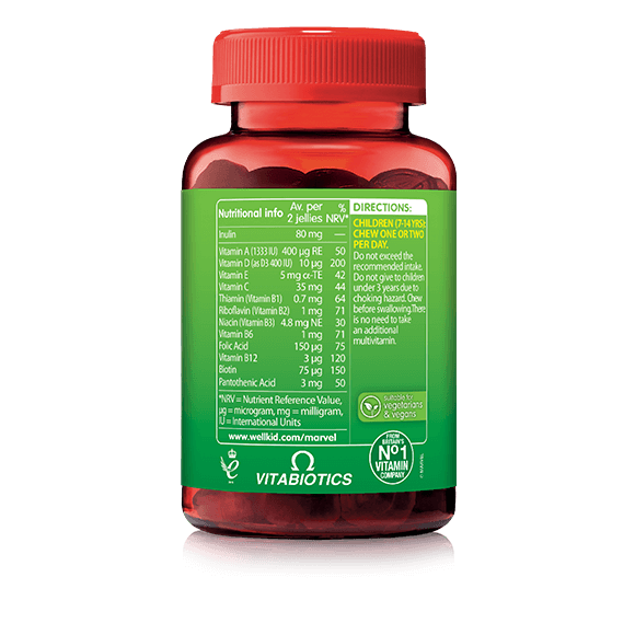 Vitabiotics Wellkid Marvel Multi-vits