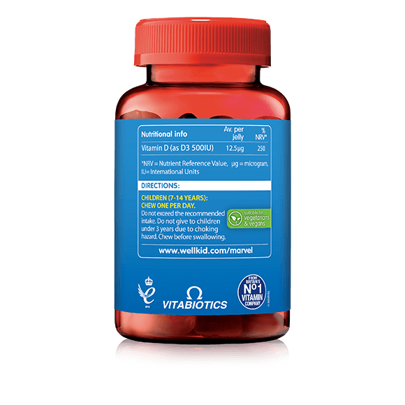 Vitabiotics Wellkid Marvel Vitamin D