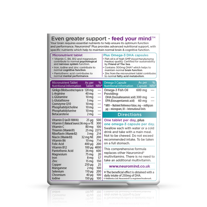 Vitabiotics Neuromind Plus