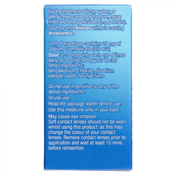 Optrex Allergy Eye Drops 2% w/v - 10ml