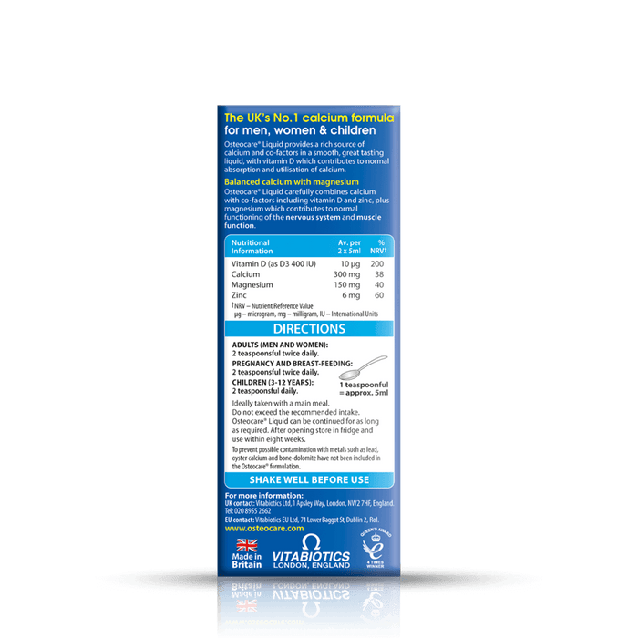 Vitabiotics Osteocare Liquid