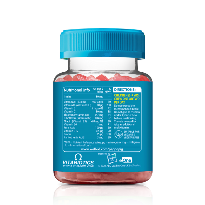 Vitabiotics Wellkid Peppa Pig Multi-vits