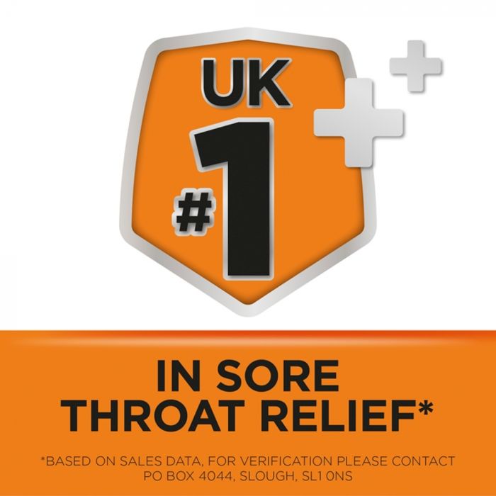 Strepsils Orange with Vitamin C 100mg – 36 Lozenges