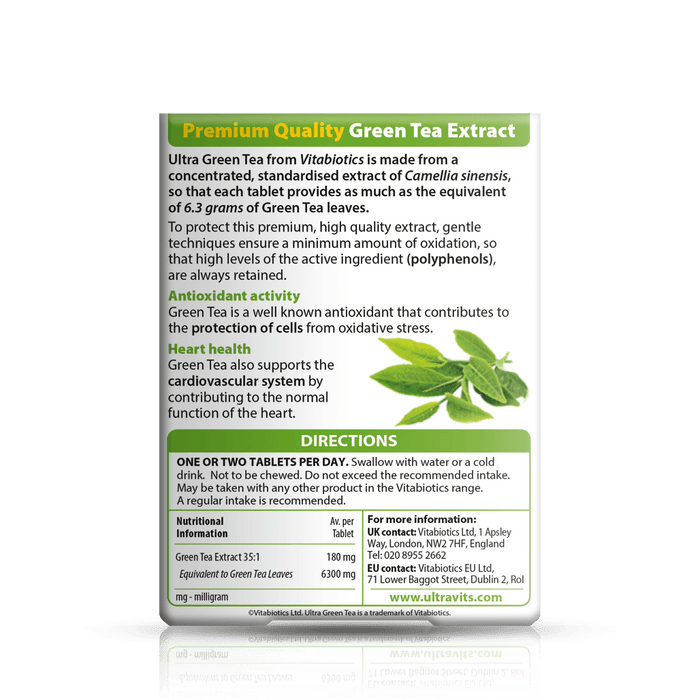 Vitabiotics Ultra Green Tea