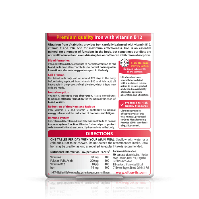 Vitabiotics Ultra Iron