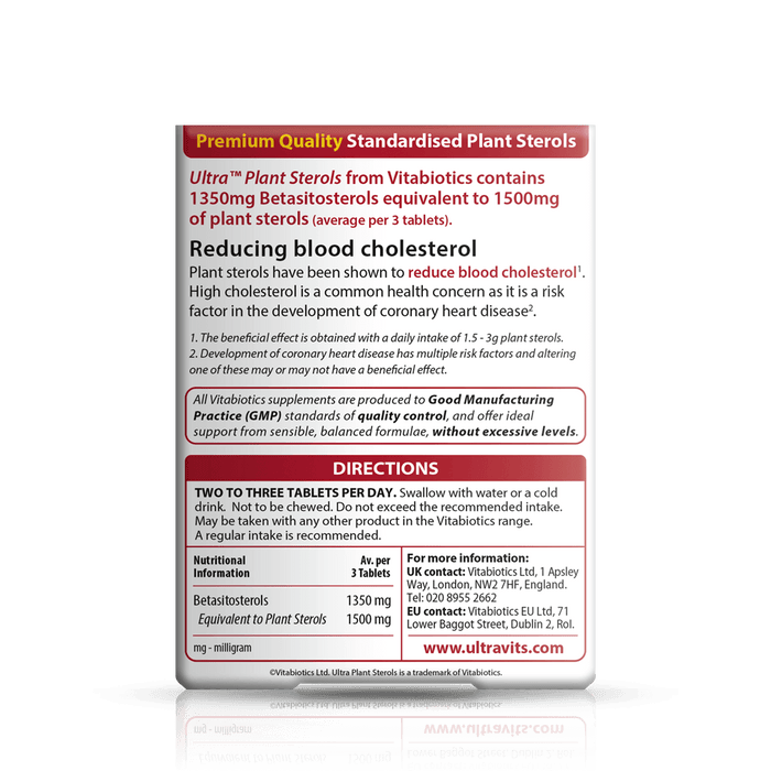 Vitabiotics Ultra Plant Sterols