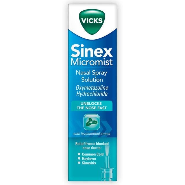 Vicks Sinex Micromist Aqueous Nasal Spray Solution – 15ml