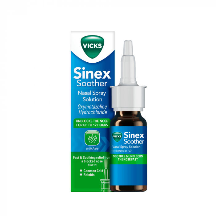 Vicks Sinex Soother Nasal Spray - 15ml