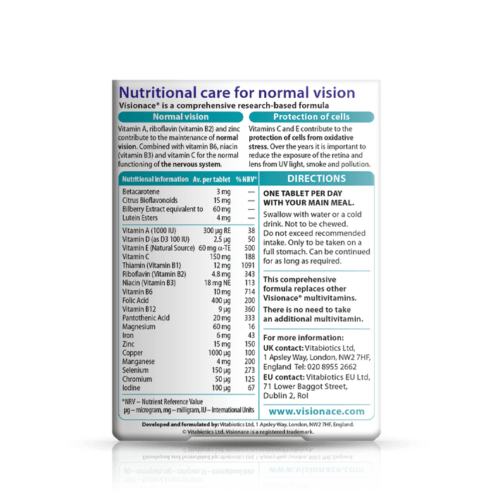 Vitabiotics Visionace Original