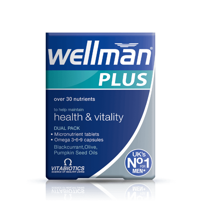 Vitabiotics Wellman Plus Omega 3-6-9