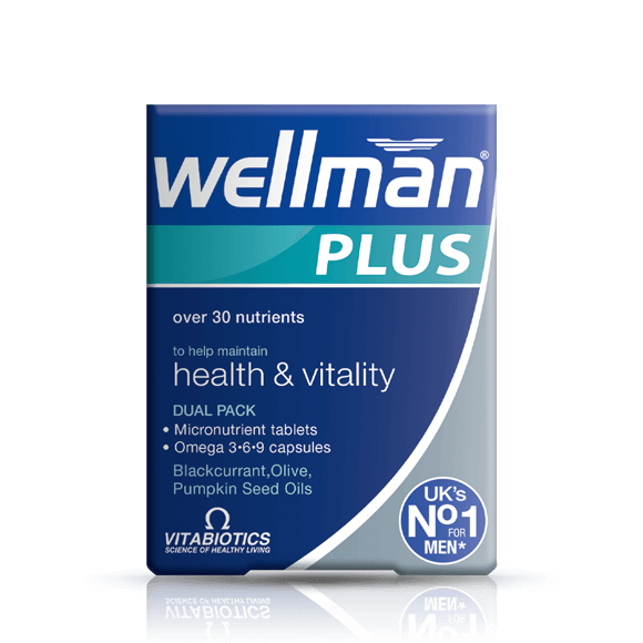 Vitabiotics Wellman Plus Omega 3-6-9