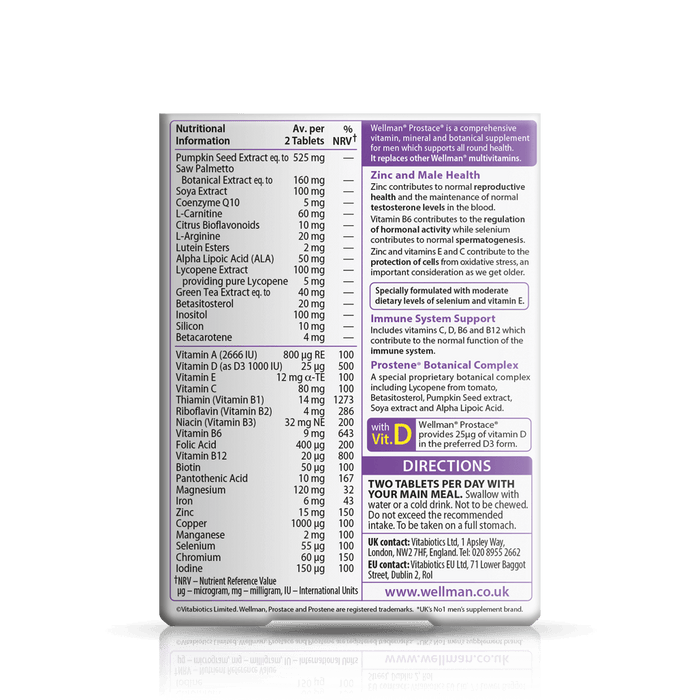 Vitabiotics Wellman Prostace